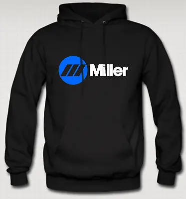 Miller Welding Equipment Logo Men's Black Hoodie • $38