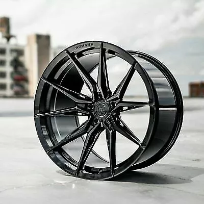 20” Rohana Rfx13 Gloss Black Concave Wheels For Bmw F12/f13 M6 Coupe 20x9 & 11 • $2640