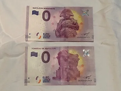 £7.50 • Buy Souvenir 0 Euro Bank Notes Napoleon Bonaparte Napoleons Tomb