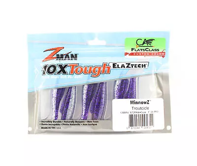 Zman Soft Lure MinnowZ 3 Inch 6/Pack Troutcicle (4721) • $20.90