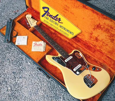 1965 Fender Jaguar - Olympic White • $24702.22