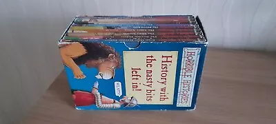 Horrible Histories With Nast Bits Left In Book Boxset • £7