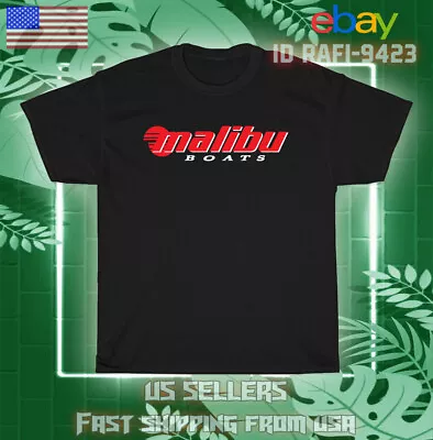 Hot New Shirt Malibu Boats Logo T-Shirt Size S - 5XL • $19.98