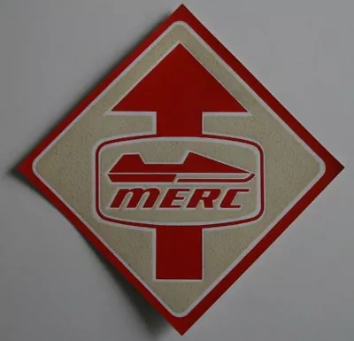 MERC Snowmobile Decal Vintage Original - Canada - ST1002000418 • $21.81