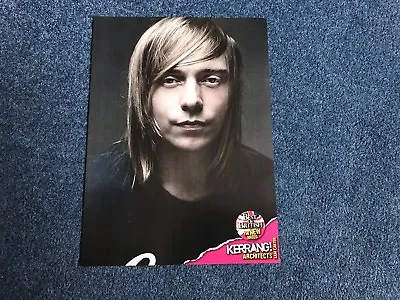 £2.25 • Buy Sam Carter/Loz Taylor Double Sided Poster - Architects/While She Sleeps -Kerrang