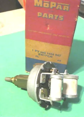 NOS Mopar 1955 Plymouth Heater And Defroster Switch  In Box • $30.99