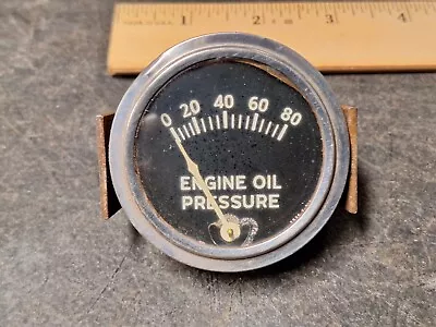 Rochester Vintage Engine Oil Pressure  Gauge Speedster Hot Rod Ford 32 Trog Scta • $23.96