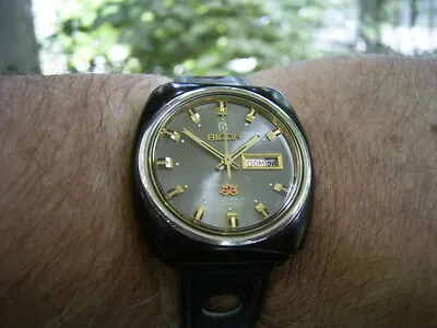 Seventies Ricoh Blackie Day Date Automatic • $189.36