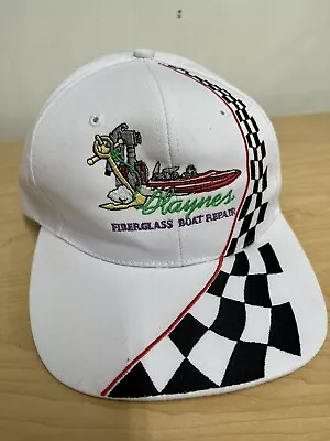 Vintage Haynes Fiberglass Boat Repair Trucker Snapback Hat Cap RARE • $29.99