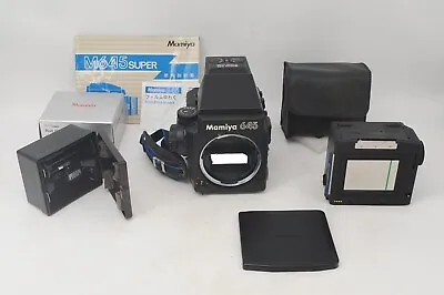 Meter Ok [Mint] Mamiya M645 Super W/ Strap AE Prism Finder 120・220 FilmBack 1348 • $370.49