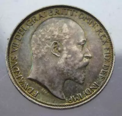1903 Edward VII Sixpence In Good Grade • £6.50