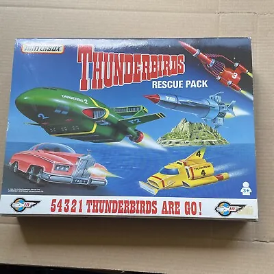 £31 • Buy Thunderbirds Rescue Pack Vintage 1992 Matchbox Diecast Set Unopened