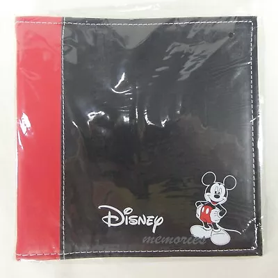 New Disney Memories Photo Album Red Black 9x8.5 4 Per Page • $34.95