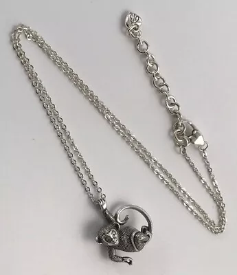 Brighton Monkeying Around Necklace Silver. #430 • $11.86