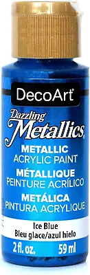 £4.77 • Buy Deco Art Americana Acrylic Metallic Paint, Ice Blue, 59 Ml Pack Of 1