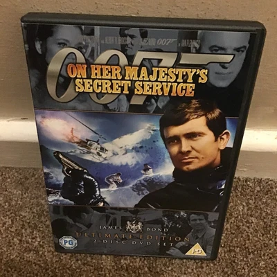 £0.90 • Buy On Her Majesty’s Secret Service Dvd - James Bond 007 - George Lazenby -2Disc