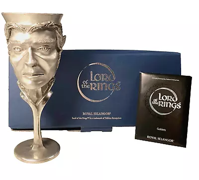 Lord Of The Rings LEGOLAS Royal Selangor Pewter Goblet • £30