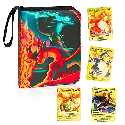  Trading Card Binder Folder 60 Sleeves 480 Pocket Card Holder Book With 4 Card • £13.50