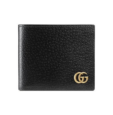 $550 • Buy Gucci GG Marmont Black Logo Wallet