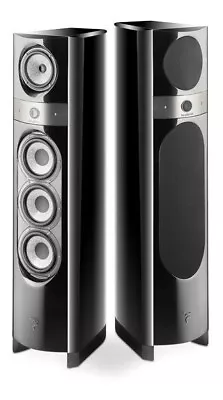 Focal Electra 1038BE Floorstanding Speakers Black Lacquer (Pair) • $1