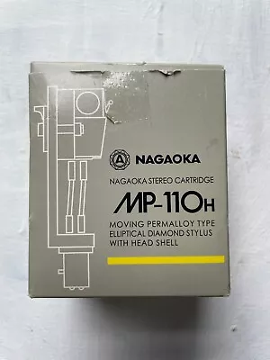 Nagaoka MP-110H Stereo Cartridge MM Type With Included Headshell Open Box • $139.95