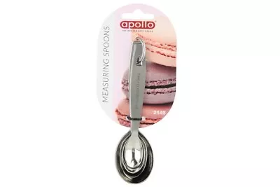 £3.95 • Buy Measuring Spoons Stainless Steel / Measuring Cups For Cooking Baking Kitchenware