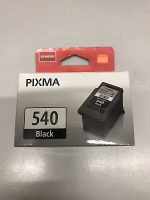 Original Genuine Canon PG540 Black Ink Cartridge For PIXMA MG2150 MG3150 • £18.75