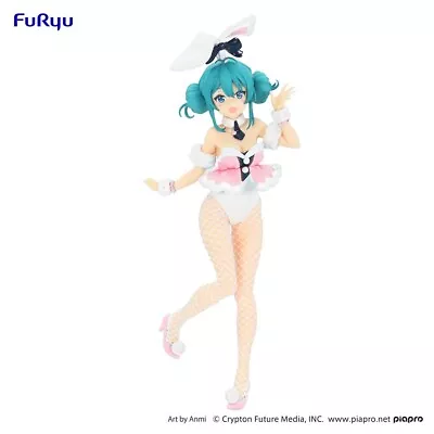 Hatsune Miku BiCute Bunnies White Rabbit Baby Pink Figure FuRyu • $28.99