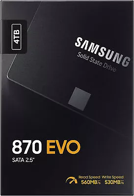 SAMSUNG SSD 870 EVO 2.5  SATA III Solid State Drive 2TB 1TB 250GB 500GB LOT • $172.15