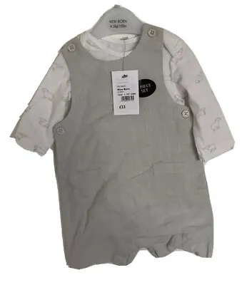 £11.50 • Buy Jasper Conran Debenhams Baby Boys 2 Piece Outfit Set Newborn Bnwt Gift Present