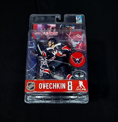 2023 Alex Ovechkin #8 Capitals 7  NHL McFarlane Hockey Figure Chase Platinum Edt • $87.42