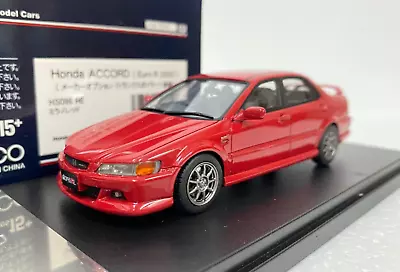 1:43 HI STORY HS096RE Honda Accord Euro R CL1 Scale Model Car Resin Type R CL7 • $109.80