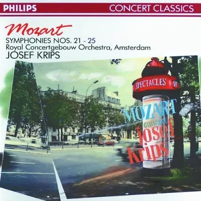 Mozart: Symphonies 21-25 -  CD BGVG The Cheap Fast Free Post • $7.55