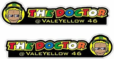  Rossi THE DOCTOR Windscreen Screen Decals Stickers 2017 2018 2019 Season  X2 • £5.99