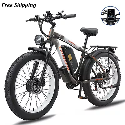 KAIJIELAISI V3 2000W Electric Bike 48V 23Ah 26  Fat Tire 35MPH Mountain Bicycle • $1199