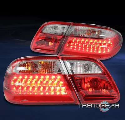 For 1996-2002 Mercedes-Benz W210 E300 E320 E430 Sedan LED Tail Brake Lights Red • $116.95