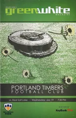 Portland Timbers 'Green & White' MLS Soccer/Football Program Volume 6 Issue 11 • $6.99