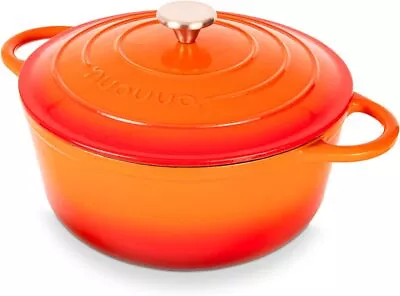 Dutch Oven With Lid – Non-Stick Ovenproof Enamelled Casserole Pot –Oven  • $45.99