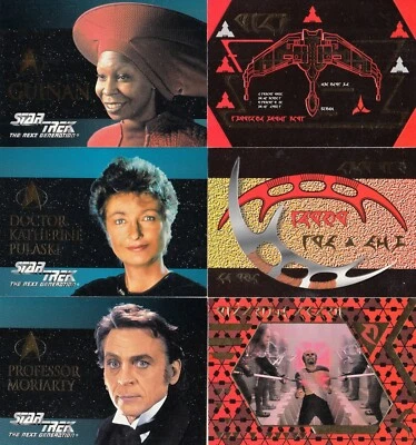 £18.70 • Buy Star Trek The Next Generation Episode Collection Ssn 2 Insert Card Set S7 To S12