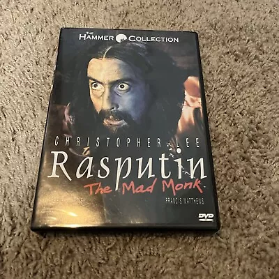 Rasputin The Mad Monk (DVD 1999) Christopher Lee British Hammer Horror Flick • $16.99
