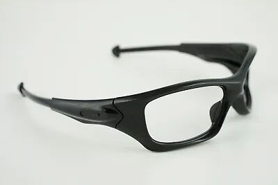 $110 • Buy OO9127 Oakley PIT BULL Polished Black Sunglasses Frames (No Earsocks/No Icons)