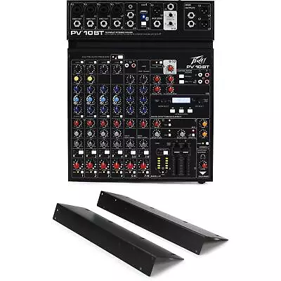 Peavey PV 10 BT Mixer With Rackmount Kit • $419