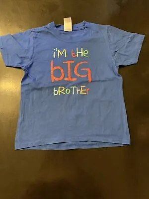 £4 • Buy I'm The Big Brother T-shirt Kids Sibling Love Happiness Gift - Size 5 - 6 Years