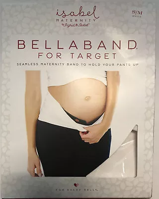 Isabel Maternity Bellaband Support Belt - S/M [White] • $15