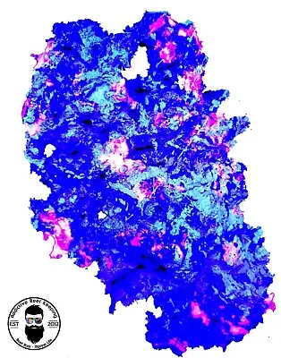 $284.99 • Buy Pink UV ARK Reef Rock DRY Aragonite Base, Porous Aquariums Live GLOWS UNDER BLUE