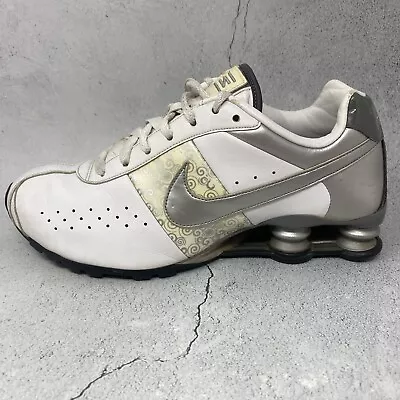 Nike Shox Classic II Women's Running Shoes Sneakers Sz 8.5 M 343907-100 White • $34.99