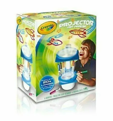 Crayola Sketcher Projector Kids Toy Flashlight Night Light Project Drawings Wall • £16.99