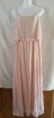 Pep Peppercorn Dress Size Large Baby Pink Boho Flowy Prairie Cottage New • $18.01