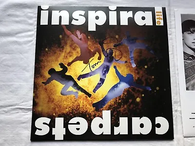 INSPIRAL CARPETS - Life (reissue) - Vinyl (limited Gold Vinyl LP) Signed. • £49.99