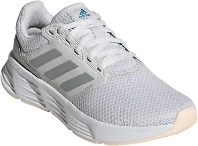 New Women's Adidas Galaxy 6 White Training Shoes Sneakers Size 6 • £29.99